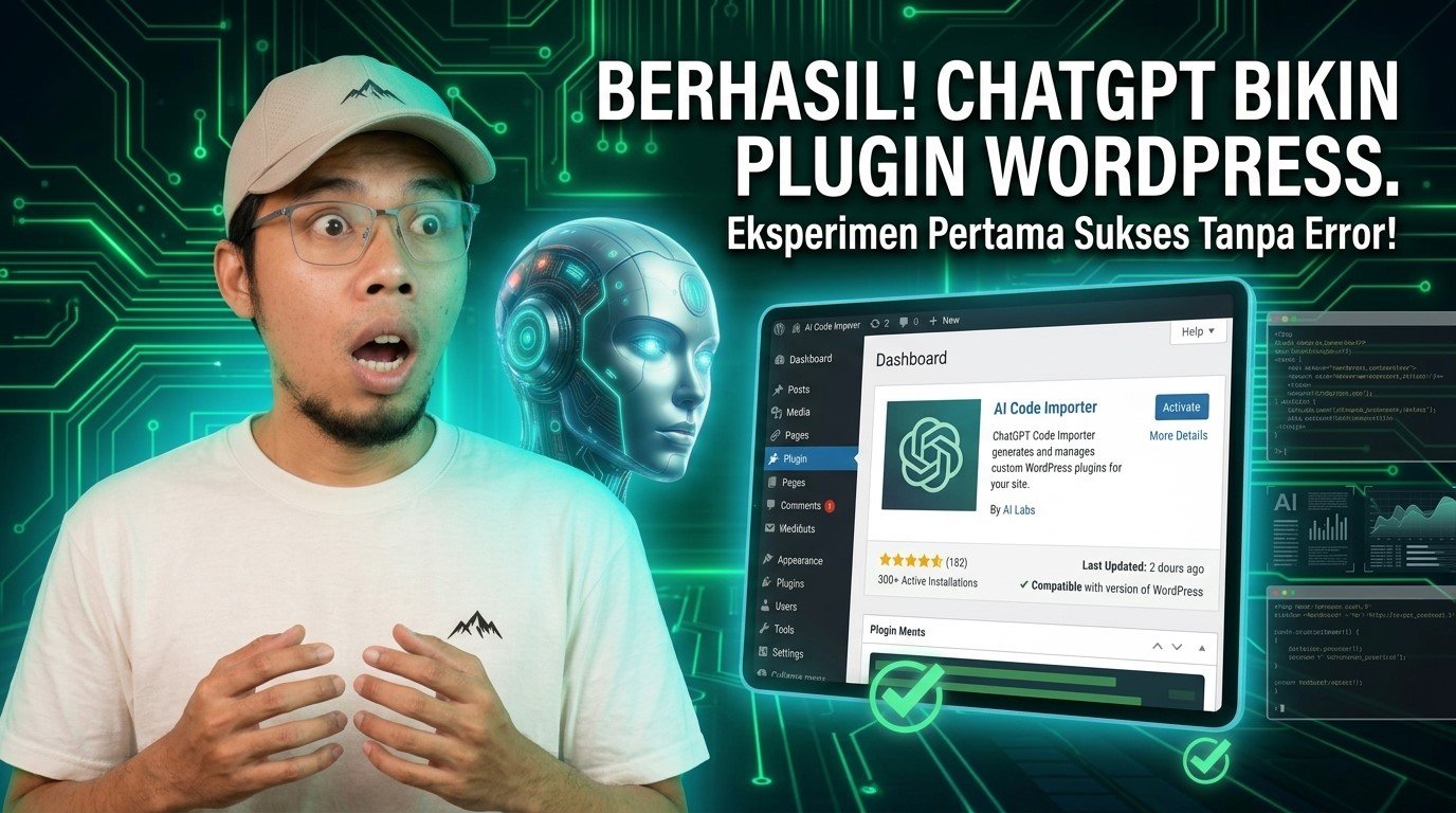 Bikin Plugin Premium Pakai ChatGPT