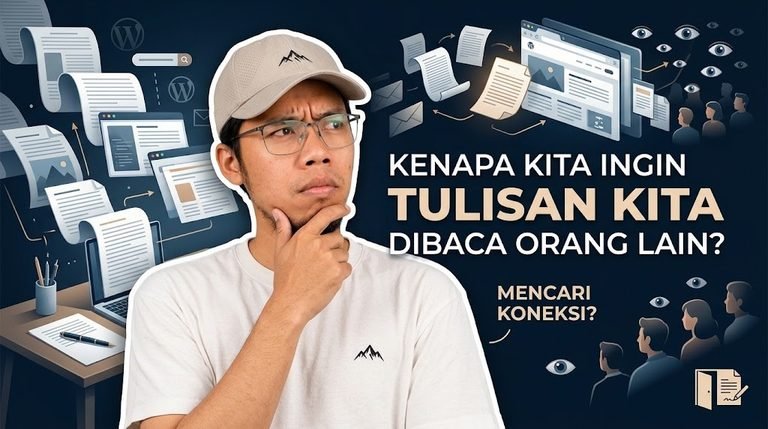 Kenapa Kita Ingin Tulisan Kita Dibaca Orang Lain
