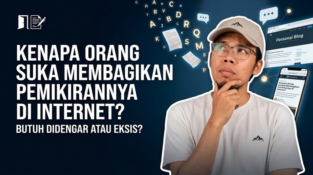 Kenapa Orang Suka Membagikan Pemikirannya di Internet
