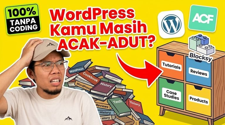 Custom post type tanpa coding putih